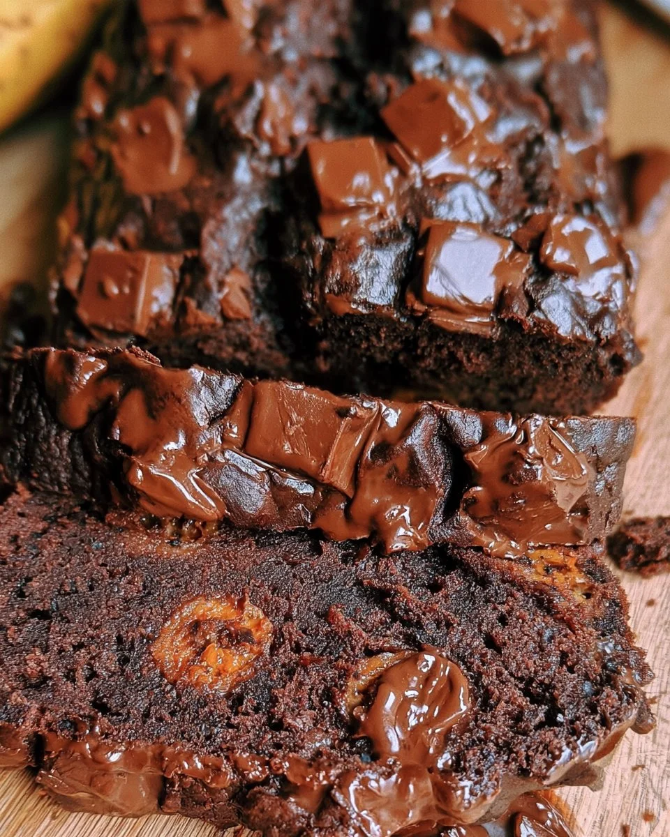 Double Chocolate Banana Bread Recipe